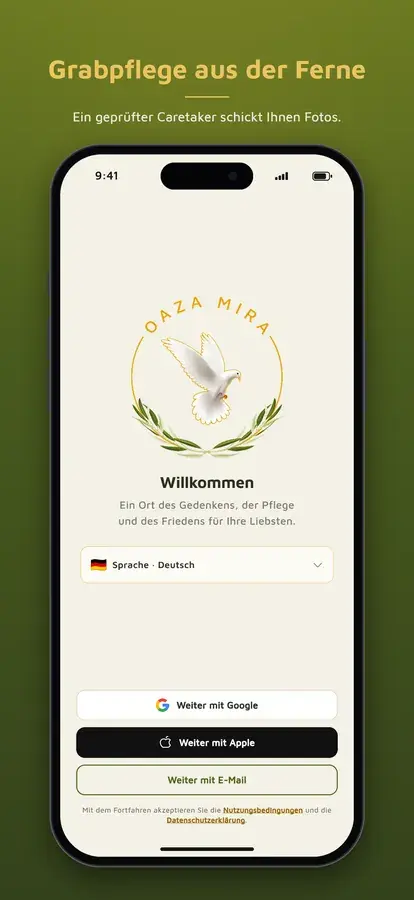 Oaza Mira App: über Oaza Mira
